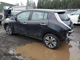 2017 Nissan LEAF SL with VIN 1N4BZ0CP1HC302548, listed as a Copart auction lot 78497793 with 23,375 mi miles. Bid and sale history available at carsss.com. Image 2.