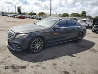 2018 Mercedes-Benz S 560 with VIN WDDUG8DB0JA399369, listed as a Copart auction lot 44936895 with 102,531 mi miles and Salvage Title. Bid and sale history available at carsss.com. Image 1.