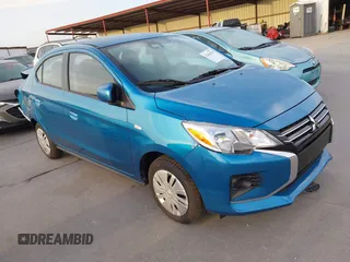 2024 Mitsubishi Mirage ES z VIN ML32FUFJ7RHF15743, wystawiony jako IAAI lot #42460558 z przebiegiem 5 931 mil mil oraz . Historia ofert i sprzedaży dostępna na DreamBid. Obrazek 1.