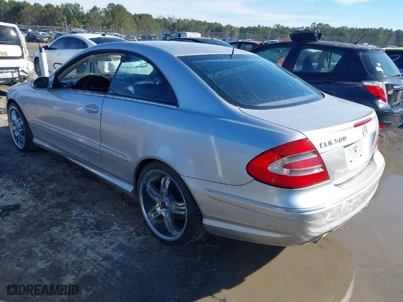 2003 Mercedes-Benz CLK-Class 5.0L with VIN WDBTJ75J63F052544, listed as a IAAI auction lot 41588753 with 1 mi miles. Bid and sale history available at carsss.com. Image 3.