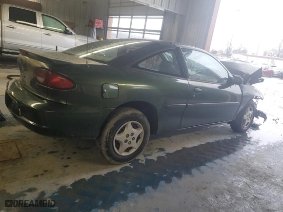 2000 Chevrolet Cavalier with VIN 1G1JC1244Y7233800, listed as a Copart auction lot 47679785 with 0 mi miles and Salvage Title. Bid and sale history available at carsss.com. Image 3.