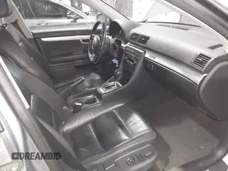 2005 Audi A4 2.0T with VIN WAUDF98EX5A541866, listed as a IAAI auction lot 41502857 with 105,631 mi miles. Bid and sale history available at carsss.com. Image 5.