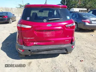 2021 Ford EcoSport SE z VIN MAJ6S3GL6MC406378, wystawiony jako IAAI lot #42270108 z przebiegiem 66 637 mil mil oraz . Historia ofert i sprzedaży dostępna na DreamBid. Obrazek 6.
