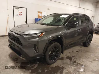 2023 Toyota RAV4 Hybrid XSE with VIN 4T3E6RFV7PU124140, listed as a IAAI auction lot 42201073 with 50,942 mi miles and . Bid and sale history available at DreamBid. Image 18.