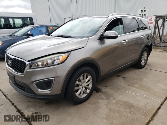 2016 Kia Sorento LX with VIN 5XYPG4A35GG049063, listed as a Copart auction lot 51451395 with 139,192 mi miles and Salvage Title. Bid and sale history available at carsss.com. Image 1.