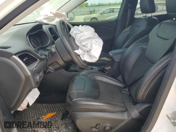 2019 Jeep Cherokee Latitude Plus with VIN 1C4PJLLN5KD196209, listed as a Copart auction lot 56747685 with Not provided miles and Salvage title. Bid and sale history available at DreamBid. Image 7.