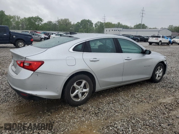 2016 Chevrolet Malibu LS z VIN 1G1ZB5ST6GF290413, wystawiony jako Copart lot #55308585 z przebiegiem 197 134 mil mil oraz Szkody całkowita. Historia ofert i sprzedaży dostępna na DreamBid. Obrazek 3.