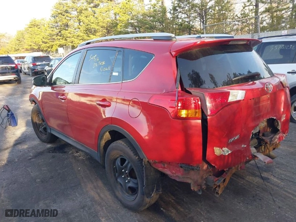 2015 Toyota RAV4 LE with VIN 2T3BFREV6FW259080, listed as a IAAI auction lot 41894629 with 132,142 mi miles. Bid and sale history available at carsss.com. Image 3.