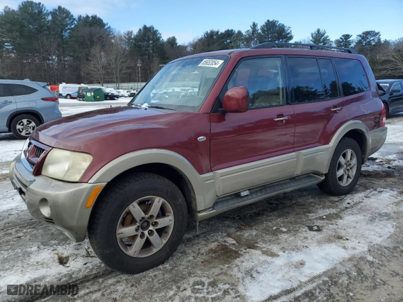 2005 Mitsubishi Montero LTD with VIN JA4MW51S85J002300, listed as a Copart auction lot 85652054 with 115661 miles and Clean Title. Bid and sale history available at carsss.com. Image 1.