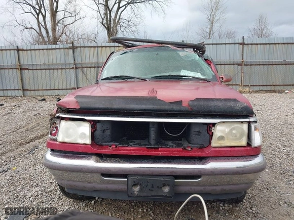 1996 Ford Ranger XL with VIN 1FTCR14AXTTA66845, listed as a IAAI auction lot 41222452 with 159,057 mi miles. Bid and sale history available at carsss.com. Image 13.