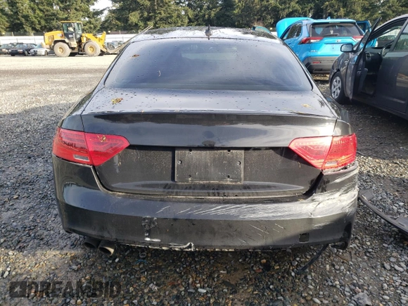2016 Audi A5 Premium Plus with VIN WAUM2AFR4GA001550, listed as a Copart auction lot 86895444 with 100,012 mi miles and Salvage Title. Bid and sale history available at carsss.com. Image 6.