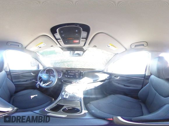 2022 Hyundai Santa Fe SEL with VIN 5NMS24AJ1NH429835, listed as a Copart auction lot 46452035 with 17,928 mi miles and Salvage Title. Bid and sale history available at DreamBid. Image 14.