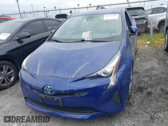 2017 Toyota Prius Two with VIN JTDKBRFU6H3560617, listed as a IAAI auction lot 41935727 with 63,892 mi miles and . Bid and sale history available at carsss.com. Image 12.