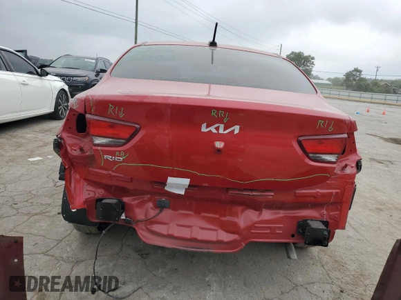 2023 Kia Rio S with VIN 3KPA24AD5PE577079, listed as a Copart auction lot 66388184 with 14,403 mi miles and Clean Title. Bid and sale history available at DreamBid. Image 6.