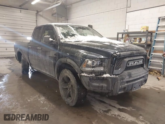 2021 Ram 1500 Classic Warlock with VIN 1C6RR7GG2MS507332, listed as a IAAI auction lot 41510921 with 39,209 mi miles. Bid and sale history available at carsss.com. Image 1.