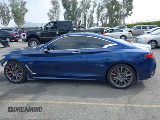 2017 Infiniti Q60 Red Sport 400 with VIN JN1FV7EK1HM610978, listed as a IAAI auction lot 41904287 with 80,066 mi miles and . Bid and sale history available at carsss.com. Image 15.