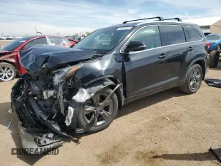 2017 Toyota Highlander Limited with VIN 5TDDZRFH2HS397633, listed as a Copart auction lot 54334855 with 69,825 mi miles and Salvage title. Bid and sale history available at DreamBid. Image 1.