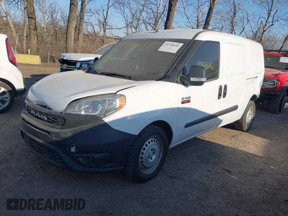 2019 Ram ProMaster City Cargo Tradesman z VIN ZFBHRFAB8K6L98752, wystawiony jako IAAI lot #41768646 z przebiegiem 142 970 mil mil oraz . Historia ofert i sprzedaży dostępna na DreamBid. Obrazek 17.
