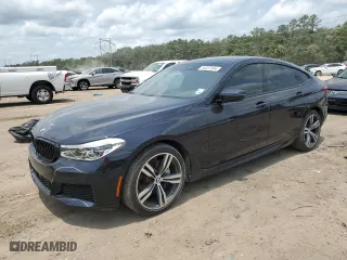 2019 BMW 6 Series 640i xDrive with VIN WBAJV6C55KBK08413, listed as a Copart auction lot 54027364 with 36,698 mi miles. Bid and sale history available at carsss.com. Image 1.