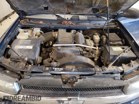 2003 Chevrolet TrailBlazer EXT LT with VIN 1GNET16S336244634, listed as a Copart auction lot 53784055 with 235,264 mi miles and Salvage Title. Bid and sale history available at DreamBid. Image 12.