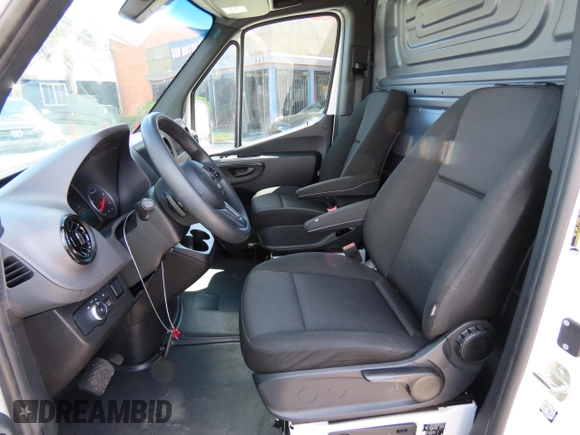 2023 Mercedes-Benz Sprinter with VIN W1Y4NBHY5PT139828, listed as a Copart auction lot 49844365 with 14,601 mi miles and Salvage Title. Bid and sale history available at DreamBid. Image 9.