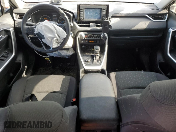2021 Toyota RAV4 Hybrid XLE with VIN 2T3RWRFV1MW119500, listed as a Copart auction lot 45502855 with 65,031 mi miles and Salvage Title. Bid and sale history available at carsss.com. Image 8.