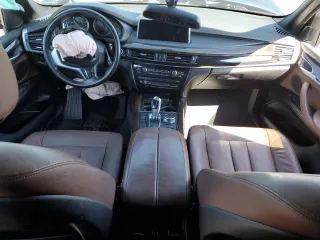 2017 BMW X5 sDrive35i with VIN 5UXKR2C31H0U22708, listed as a Copart auction lot 49241255 with 0 mi miles and Salvage Title. Bid and sale history available at carsss.com. Image 8.