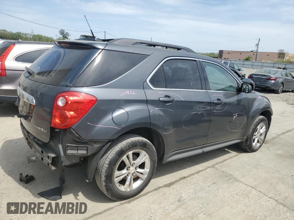 2010 Chevrolet Equinox 1LT with VIN 2CNFLEEWXA6410353, listed as a Copart auction lot 53783375 with 134,435 mi miles and Salvage Title. Bid and sale history available at DreamBid. Image 3.