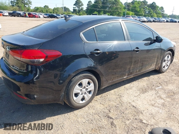 2017 Kia Forte LX with VIN 3KPFK4A76HE118046, listed as a IAAI auction lot 42004956 with 146,822 mi miles. Bid and sale history available at carsss.com. Image 4.