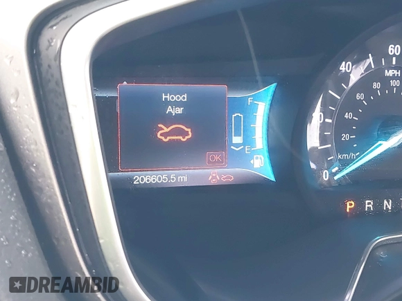 2014 Ford Fusion SE Hybrid with VIN 3FA6P0LU8ER283409, listed as a IAAI auction lot 40984629 with 206,605 mi miles. Bid and sale history available at carsss.com. Image 7.