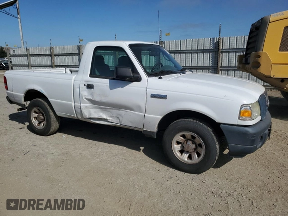 2008 Ford Ranger XL with VIN 1FTYR10D18PB08423, listed as a Copart auction lot 58294865 with 170,342 mi miles and Salvage title. Bid and sale history available at DreamBid. Image 4.