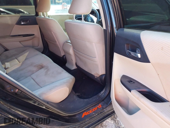 2015 Honda Accord LX with VIN 1HGCR2F35FA259412, listed as a IAAI auction lot 42232186 with 128,670 mi miles and . Bid and sale history available at DreamBid. Image 8.