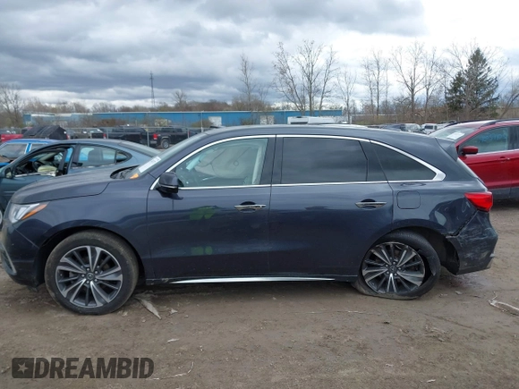 2019 Acura MDX w/Technology Pkg with VIN 5J8YD4H50KL008665, listed as a IAAI auction lot 42043373 with 77,665 mi miles. Bid and sale history available at carsss.com. Image 14.