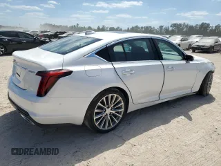 2024 Cadillac CT5 Premium Luxury z VIN 1G6DN5RK5R0121594, wystawiony jako Copart lot #51797785 z przebiegiem 9 010 mil mil oraz Szkoda całkowita • Salvage title. Historia ofert i sprzedaży dostępna na DreamBid. Obrazek 3.