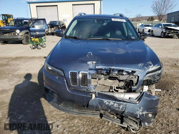 2021 Jeep Cherokee 80th Anniversary with VIN 1C4PJMMX4MD153019, listed as a Copart auction lot 52127245 with 75,120 mi miles and Salvage Title. Bid and sale history available at carsss.com. Image 5.