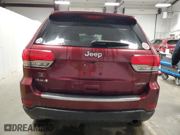 2018 Jeep Grand Cherokee Limited with VIN 1C4RJFBG0JC304298, listed as a Copart auction lot 57726305 with 145,944 mi miles and Salvage title. Bid and sale history available at DreamBid. Image 6.