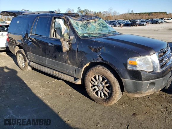 2012 Ford Expedition EL XL with VIN 1FMJK1G56CEF65068, listed as a Copart auction lot 84902754 with 72,675 mi miles and Salvage Title. Bid and sale history available at carsss.com. Image 4.