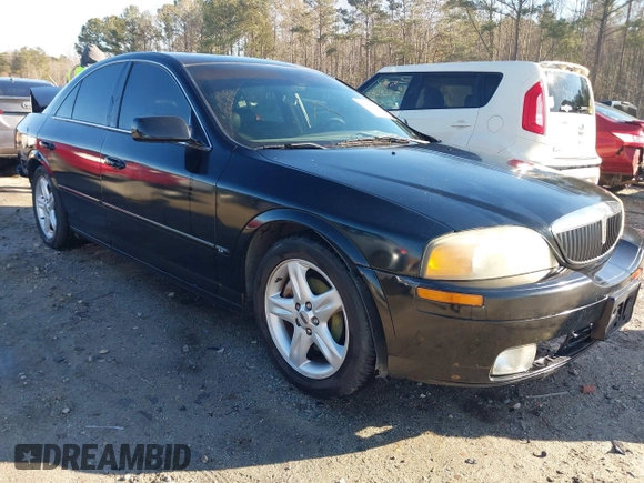 2001 Lincoln LS with VIN 1LNHM87A91Y721730, listed as a IAAI auction lot 41442268 with 1 mi miles. Bid and sale history available at carsss.com. Image 1.