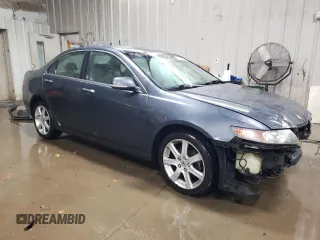 2004 Acura TSX w/Navigation with VIN JH4CL959X4C006391, listed as a Copart auction lot 85966044 with 155,472 mi miles and Salvage title. Bid and sale history available at DreamBid. Image 4.
