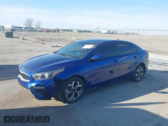 2019 Kia Forte LXS with VIN 3KPF24AD8KE007205, listed as a IAAI auction lot 41848642 with 88,121 mi miles. Bid and sale history available at carsss.com. Image 2.