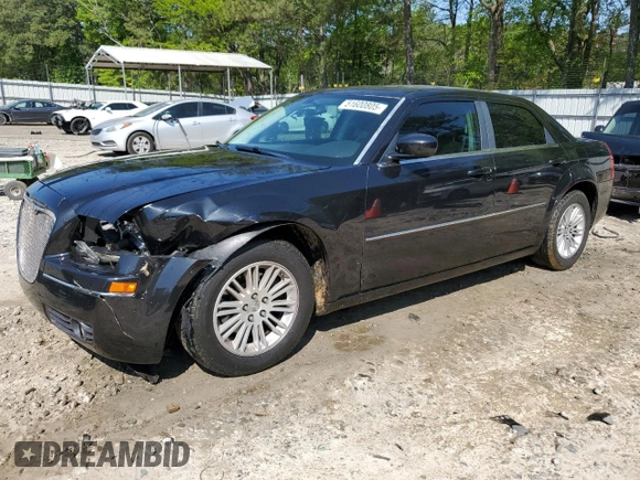 2008 Chrysler 300 Touring with VIN 2C3KA53G18H294662, listed as a Copart auction lot 51600805 with 157,029 mi miles and Salvage title. Bid and sale history available at DreamBid. Image 1.