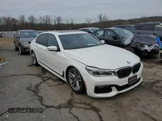 2016 BMW 7 Series 750i xDrive with VIN WBA7F2C59GG419785, listed as a Copart auction lot 72861392 with 0 mi miles. Bid and sale history available at carsss.com. Image 4.