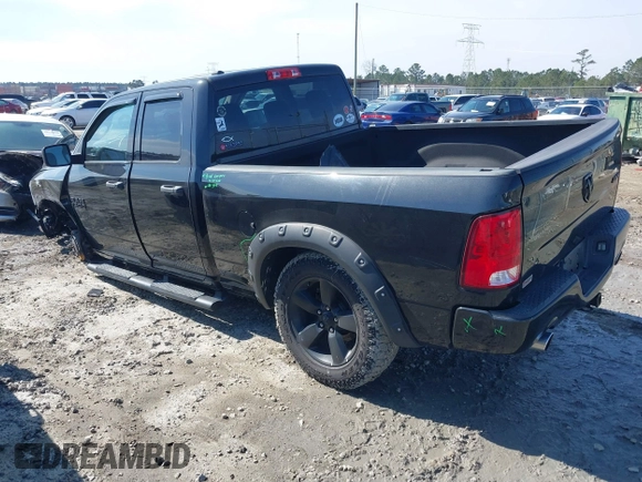 2018 Ram 1500 Express with VIN 1C6RR7FT0JS177927, listed as a IAAI auction lot 41640379 with 112,478 mi miles. Bid and sale history available at carsss.com. Image 3.