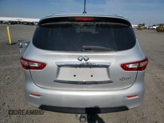 2014 Infiniti QX60 with VIN 5N1AL0MM4EC519031, listed as a Copart auction lot 61658945 with 120,259 mi miles and Salvage title. Bid and sale history available at DreamBid. Image 6.