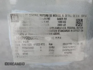 2014 Cadillac SRX Premium Collection z VIN 3GYFNGE30ES627895, wystawiony jako Copart lot #58605985 z przebiegiem 49 300 mil mil oraz Szkoda całkowita • Salvage title. Historia ofert i sprzedaży dostępna na DreamBid. Obrazek 13.