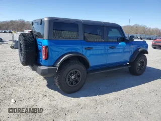 2023 Ford Bronco with VIN 1FMEE5DP7PLB92288, listed as a Copart auction lot 49272285 with 8,591 mi miles and Salvage Title. Bid and sale history available at DreamBid. Image 3.