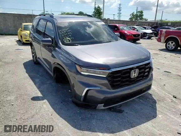 2023 Honda Pilot Elite with VIN 5FNYG1H84PB035375, listed as a Copart auction lot 67435423 with 2,293 mi miles. Bid and sale history available at carsss.com. Image 11.