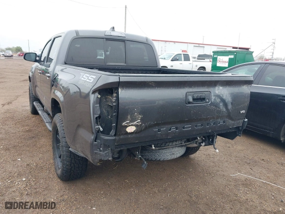 2023 Toyota Tacoma 4WD SR with VIN 3TYCZ5AN5PT157657, listed as a IAAI auction lot 41412536 with 12,828 mi miles. Bid and sale history available at carsss.com. Image 6.