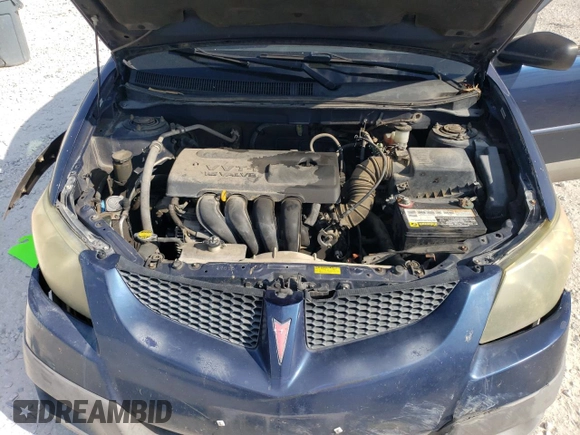 2003 Pontiac Vibe with VIN 5Y2SL62873Z436379, listed as a Copart auction lot 71825604 with 154,945 mi miles and Salvage Title. Bid and sale history available at carsss.com. Image 12.