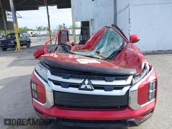 2021 Mitsubishi Outlander ES z VIN JA4ARUAU5MU007604, wystawiony jako IAAI lot #42241086 z przebiegiem 471 mil mil oraz . Historia ofert i sprzedaży dostępna na DreamBid. Obrazek 12.